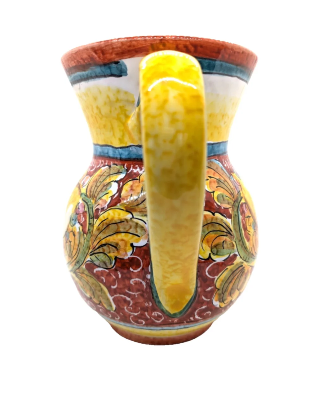 Umbria Girasole Hand-Painted Pitcher - Made in Italy